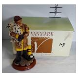 VANMARK Fireman and Dalmatian figurine