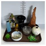Ashtrays, vases & etc