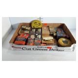 Vintage Advertising, hardware boxes and tins w