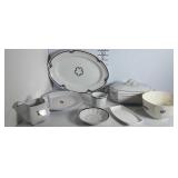 Bone China Collection including a Wedgewood plate