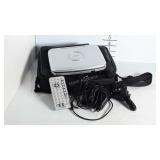 COBY DVD Player with rechargeable battery , remote