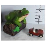 Bluegrass Singing Frog and Tonka Dune Buggy