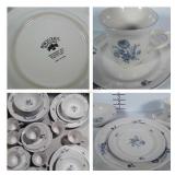 Stoneware dishes, 37 pieces Brick Oven stoneware,