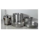 Metal Camping  cookware.