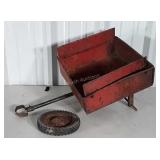Wagon Cart Parts, has both wheels, Project piece