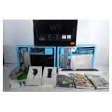 Wii Game Setup with 3 games