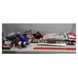 Misc Items, Teddy bears, yard sticks, baby