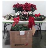 Artificial plants, and box of garland