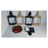 Iron Frames,  Wood Trivet,  and POLO Key chain