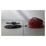 Meridian transit, with lid, does have damage