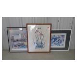 Wall art group, Iris print 24 x 30, Elizabeth