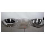 Set of XL prep bowls and XL colander. To give an