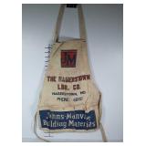 Advertisement apron, for Johns-manvile building