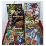 Comics, various titles, 24, seller code YC