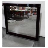 Mirror, beveled glass in Framed Wall Mirror,