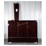 Najarian Furniture Bed, lacquer finish, queen