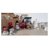Christmas lot. Kirkland Christmas globe has