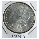 Nice 1897 Morgan Dollar