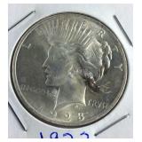 1923 Peace Dollar