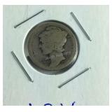 1916 Mercury Dime