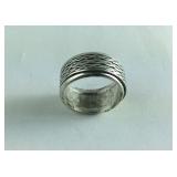 .925 Celtic "Spinner" Band Size 5
