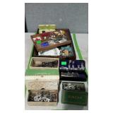 Sewing supplies & attachments, some Singer