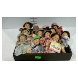 Palm Pals Bean Bag Kids dolls - 12 total