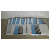 Ten garment bags. New in package. Eight JUMBO,