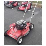 Toro 21 push mower, not tested by Hash Auctions