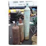 Three tanks and one cart