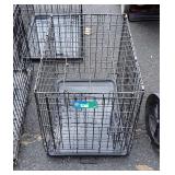 Folding double door crate small, 24 by 18 by 19