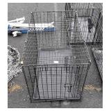 Medium folding crate 30 in by 19 in by 21 in,