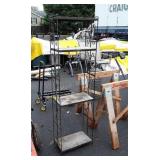 Metal Shelf, measures 17 in wide by 9 in deep