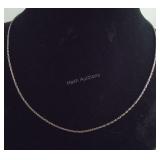 .925 Sterling 22" Link Style Necklace