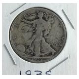 1935 Walking Liberty Half Dollar