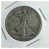 1941 S Walking Liberty Half Dollar
