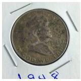 1948 Franklin Half Dollar