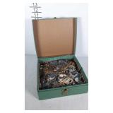 Advertising box for Suburban Trust Company filled