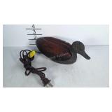Duck shape accent light, works