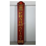 Decorative pharmacist wooden sign made by