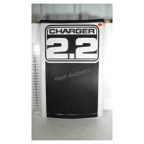 Charger hood center cover. Neat decor piece for