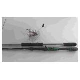 Two fishing poles, Berkley Amp 7