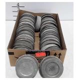 36 zinc lids for canning jars