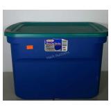 Sterilite heavy duty storage tote with lid.