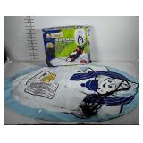 Inflatable toddler pull sled, Polar Bear.