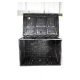Set of 2 collapsible poly crates.  Pictures show