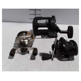 Three Fishing Reels,