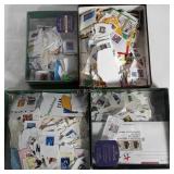 Stamp collection. All used stamps.