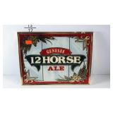 Advertising, Genesee 12 Horse Ale sign