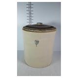 York 3 gallon crock with lid